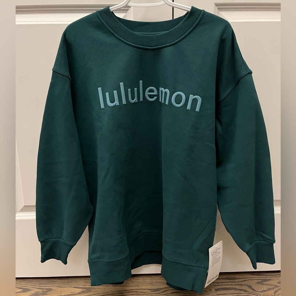 lululemon athletica Green Sweatshirt